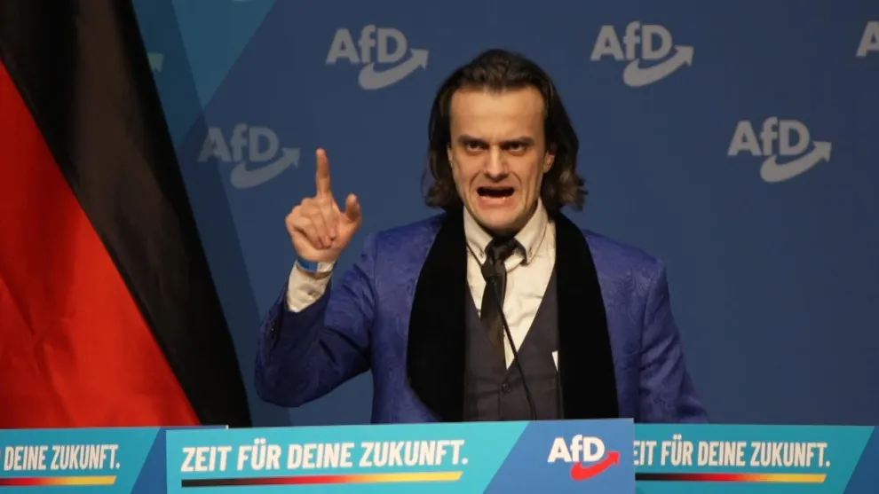 V-Mann hält Rede auf Gründungskongress der AfD-Jugend