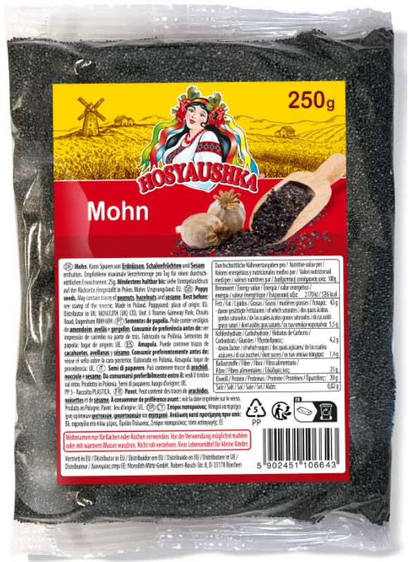 HOSYAUSHKA Mohn 250 Gramm