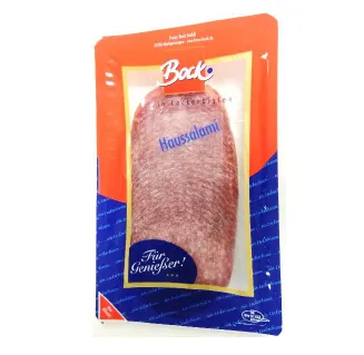 Haussalami, 100 Gramm geschnitten