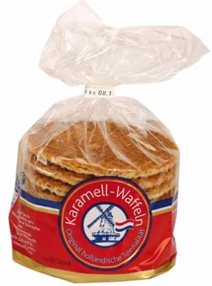 Karamell-Waffeln, 400 Gramm