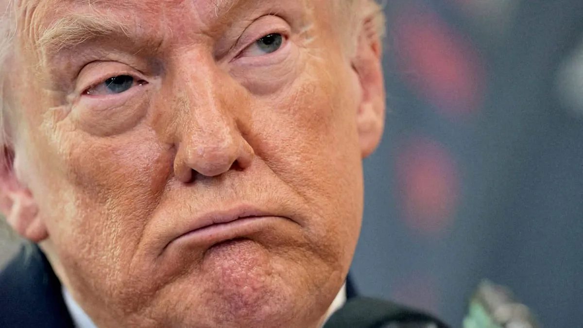 Trumps Umfragewerte rutschen auf Rekordtief