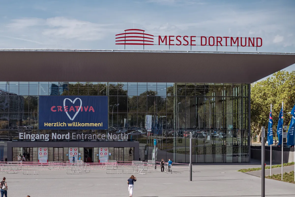 Wichtiger Besucher-Hinweis für die Creativa 2026 in Dortmund: Er kommt von höchster Stelle