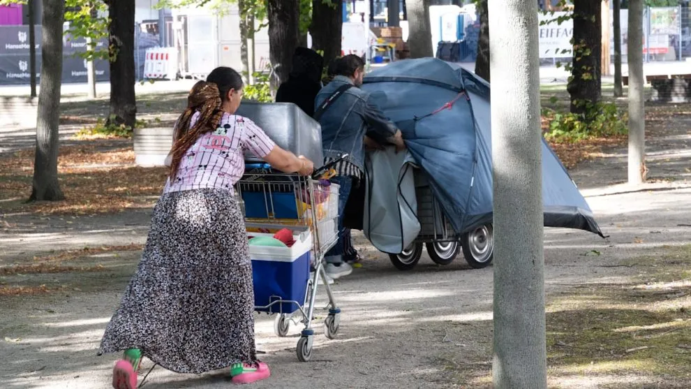 Scheich-Besuch: Steinmeier lässt Obdachlosen-Camp räumen