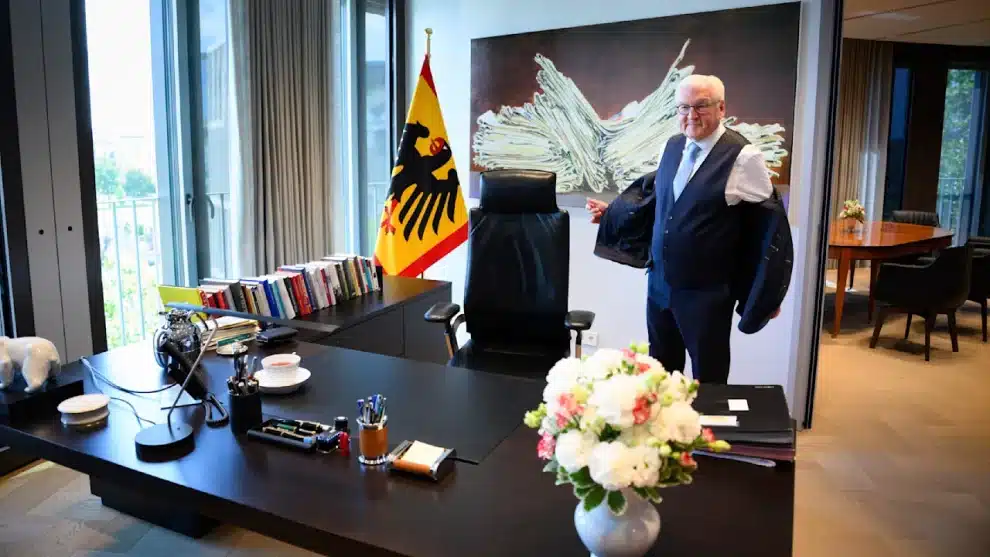 Scheich-Besuch: Steinmeier lässt Obdachlosen-Camp räumen