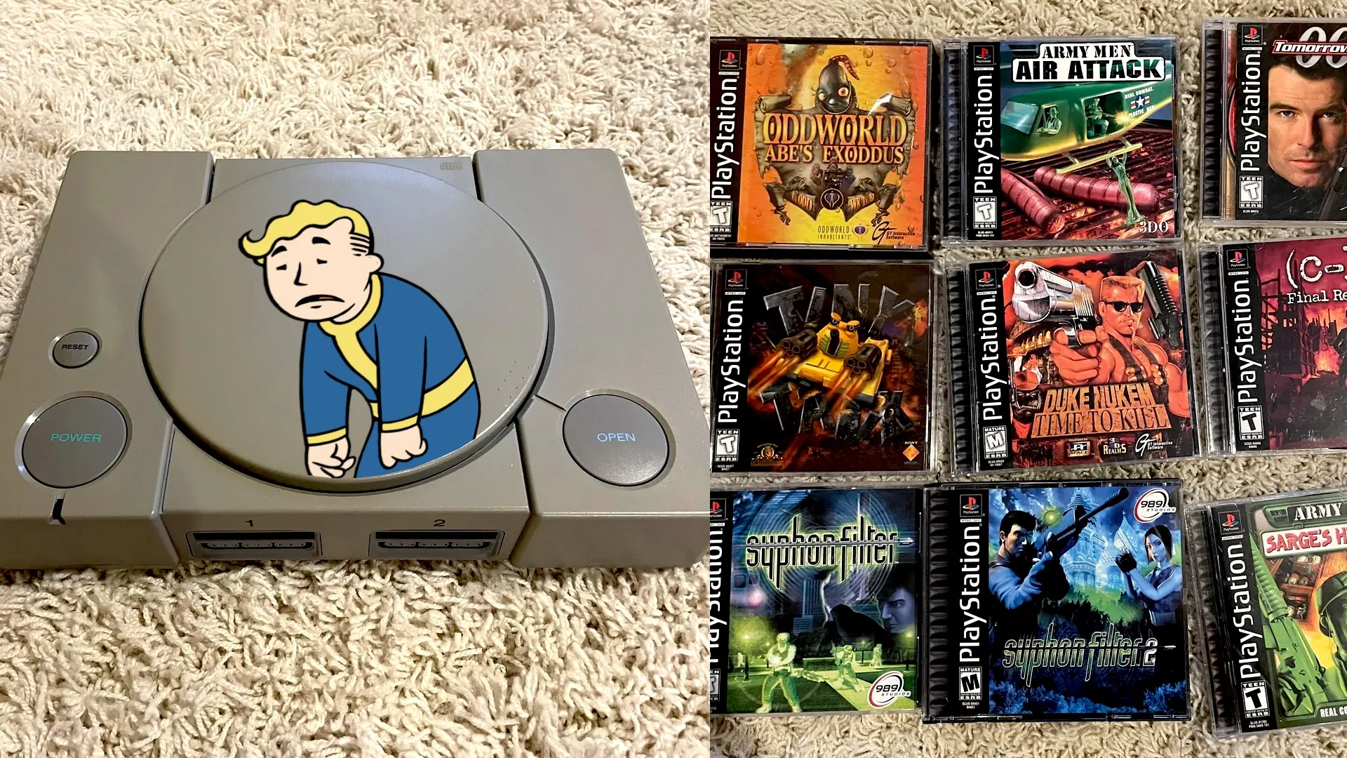 News: Konsolen - Spieler bekommt PS1 und Spiele vom Opa geschenkt und fragt die Community, ob sie gut sind und alle sagen nur: »Opa? Jetzt fühle ich mich alt«
