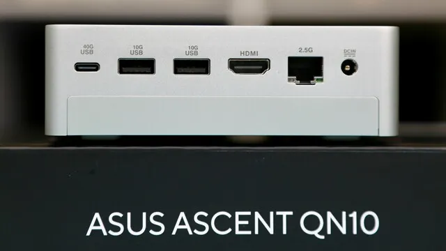 Asus Ascent QN10 im Test: Der erste Mini-PC mit der 18-Kern-CPU Snapdragon X2 Elite