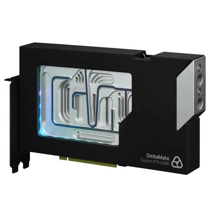 TG DeltaMate GPU Block: Nun auch für die MSI Suprim GeForce RTX 5090