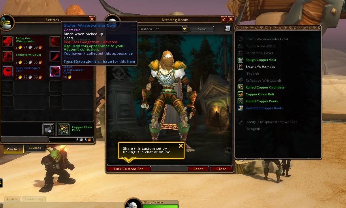 New Cosmetic-Only Reward Discovered in WoW: Forever