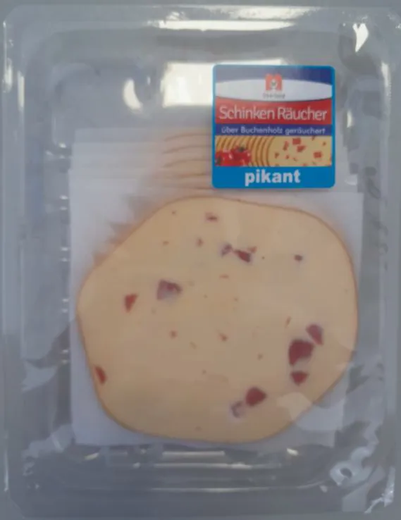 Räucherschmelzkäse-Zubereitung, Scheiben 175 Gramm