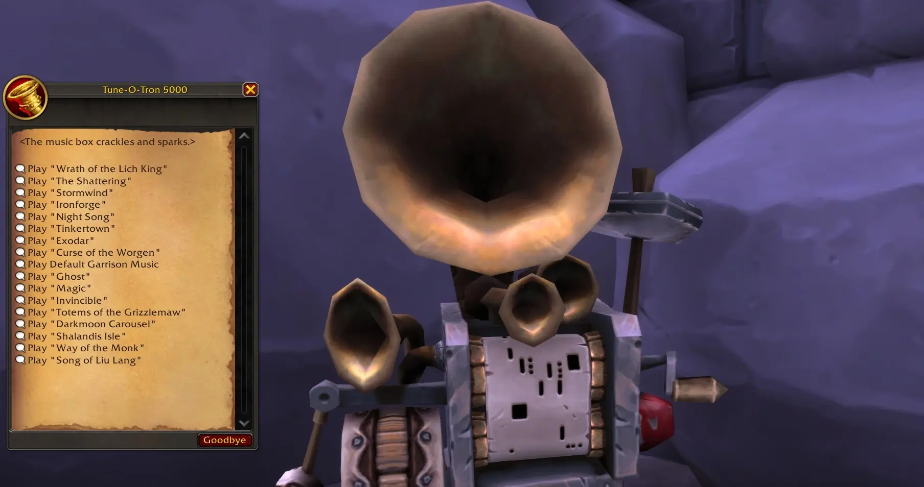 Neue WoW-Dekoration entdeckt: Bekommen Spielerbehausungen eine Jukebox?