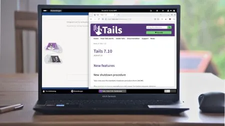 Anonymisierendes Linux Tails 7.10: Neuer Shutdown und Videoplayer