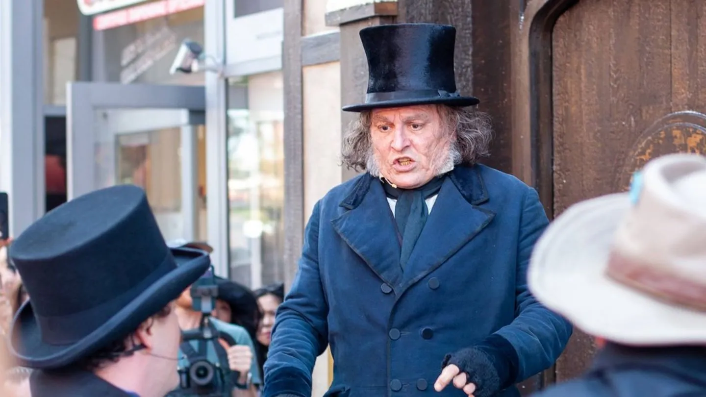 Johnny Depp: Er überrascht als Scrooge bei der Comic-Con